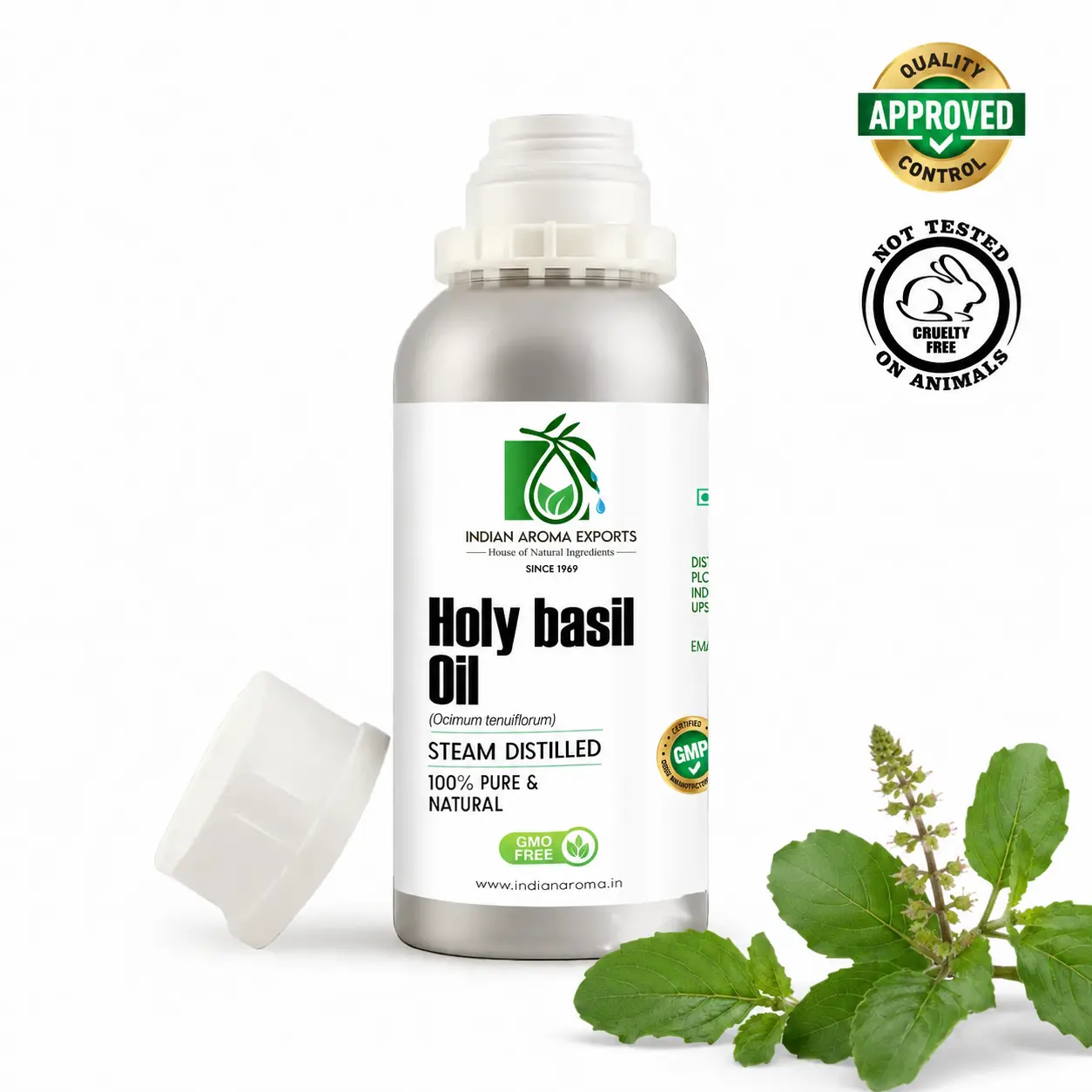 Holy Basil Oil 1 Litre Holy Basil Oil Manufacturer